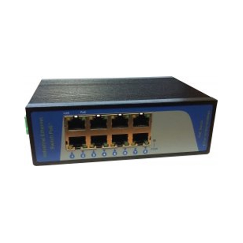 [3651] VSS 08POE1S, industriāls PoE komutators, 8× Ethernet PoE + 1× augšupsaites ports