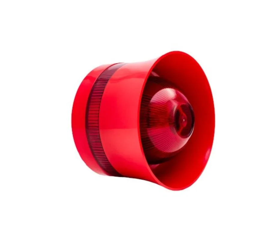 GFE VALKYRIE ASBI RED, adrešu ugunsgrēka sirēna ar LED un izolatoru