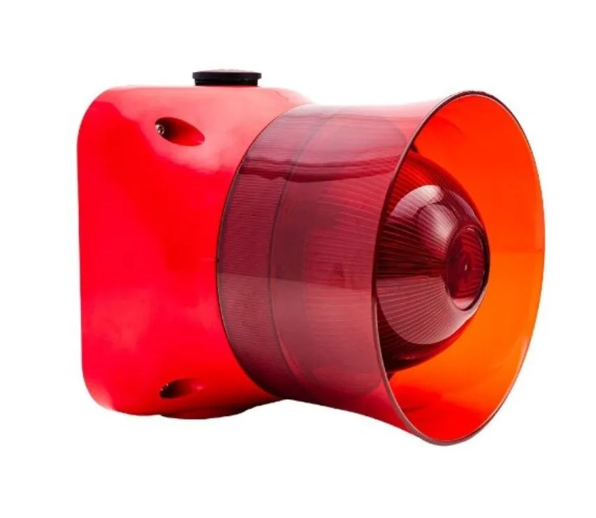 GFE VALKYRIE IP65 ASBI, adrešu ugunsgrēka sirēna ar LED un izolatoru, IP65