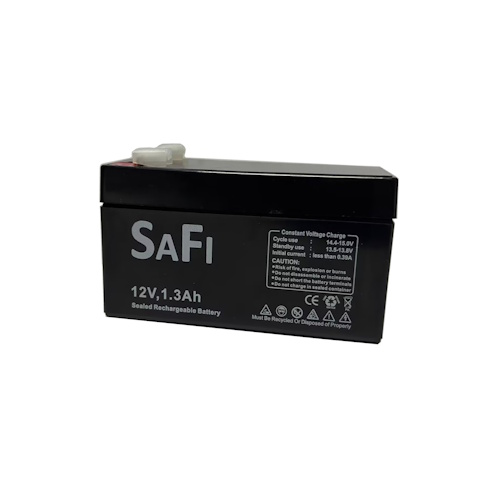 [P00209] SAFI akumulators, 12 V, 1,3 Ah