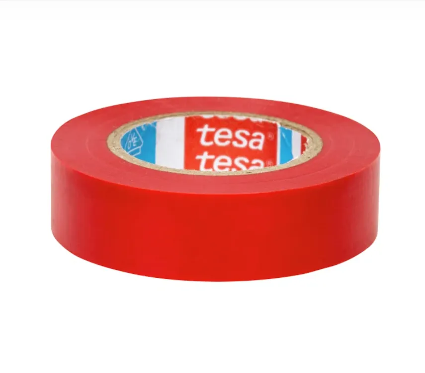 TESA Templex izolācijas lente, 20 m × 19 mm, sarkana
