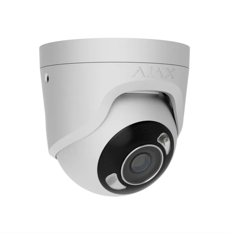 Ajax TurretCam (8 Mp/4 mm), 8 MP turret IP kamera, 4 mm, IR 50 m