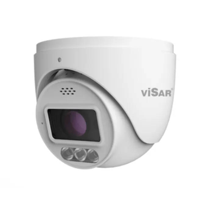 VSC IPT6VD-ALMZ, 6 MP turret tipa IP videokamera, 2,8–12 mm motorizēts, Dual Light 40 m, gaismas un skaņas atturēšana