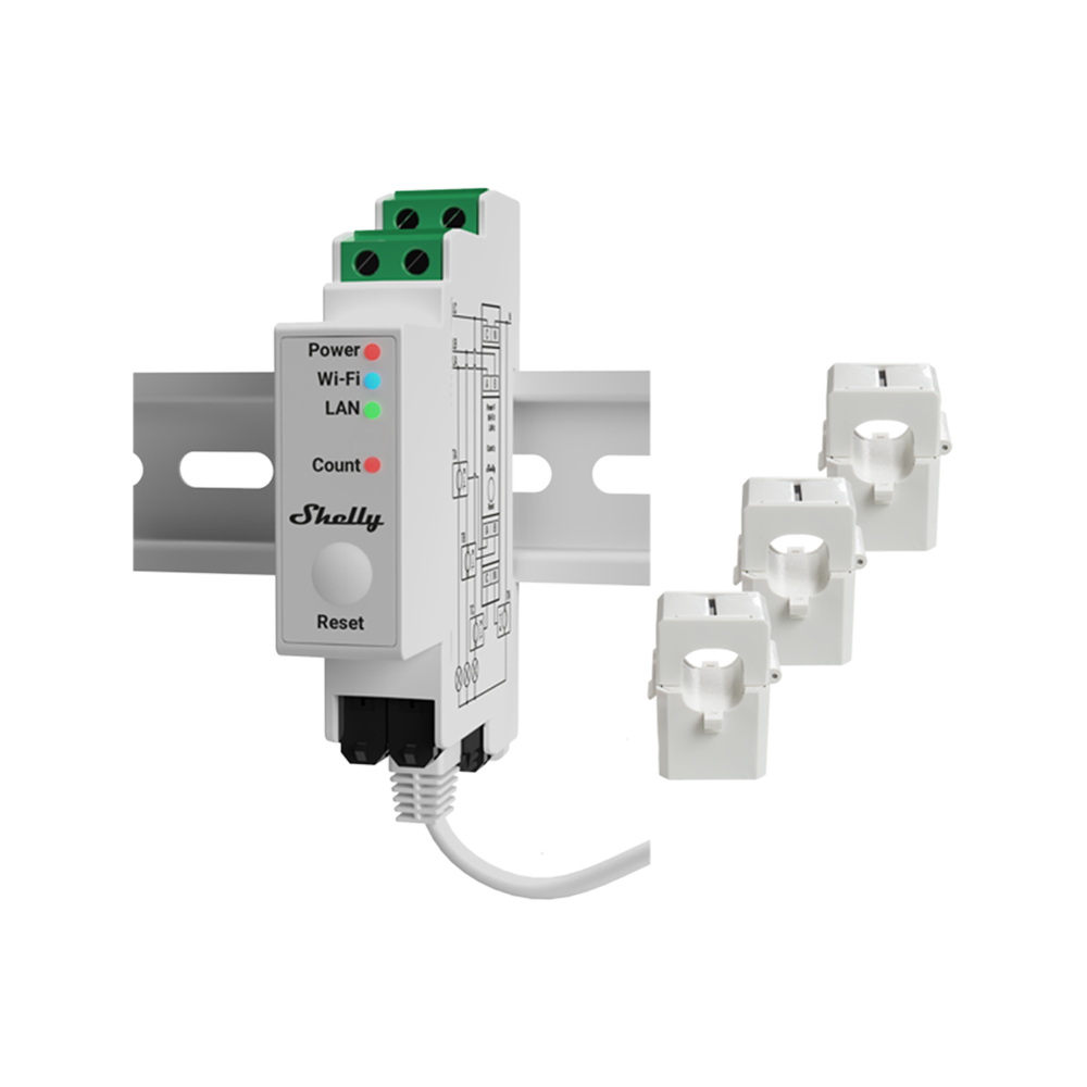 Shelly Pro 3EM 120A V2