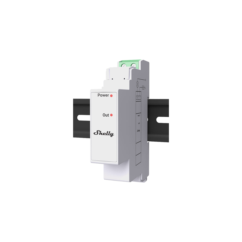 [P03014] Shelly Pro 3EM Switch Add-on, releja paplašinājums Pro 3EM