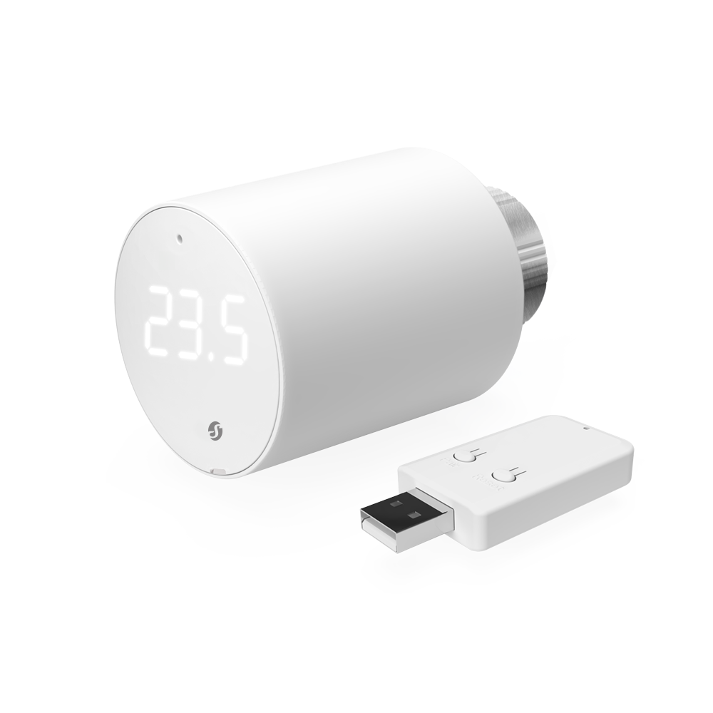 Shelly BLU TRV, viedā radiatora termogalva + BLU Gateway Gen3