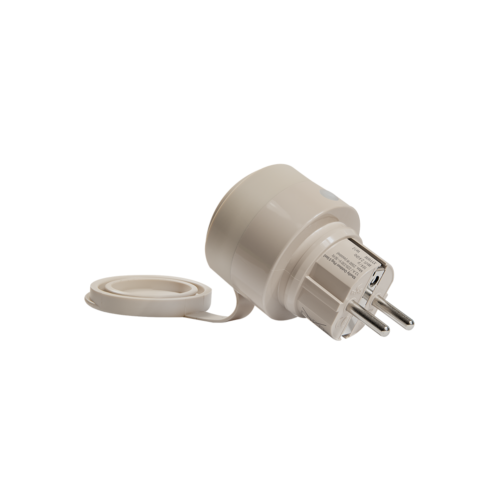 [P00516] Shelly Outdoor Plug S Gen3, āra viedā kontaktligzda, IP44