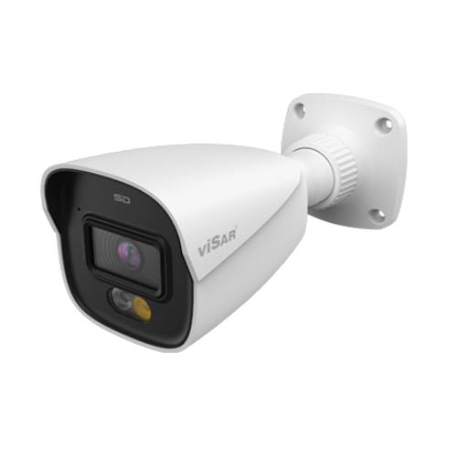 [05848] VSC IPT4BLs4cF28, 4 MP bullet tipa IP videokamera, 2,8 mm, Dual Light 30 m, objektu klasifikācija (Balta)