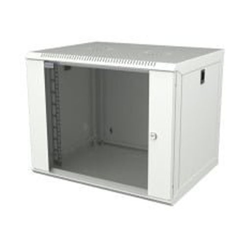 [P02337] SF 3UC170GG, 19" 3U sienas komutācijas skapis, 530×170×350 mm, stikla durvis, pelēks, samontēts