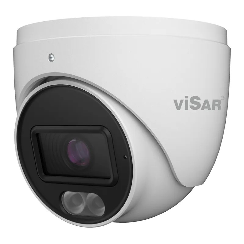 VSC IPT8VDDLnF28D, 8 MP turret tipa IP videokamera, 2,8 mm, Dual Light 30 m, melna