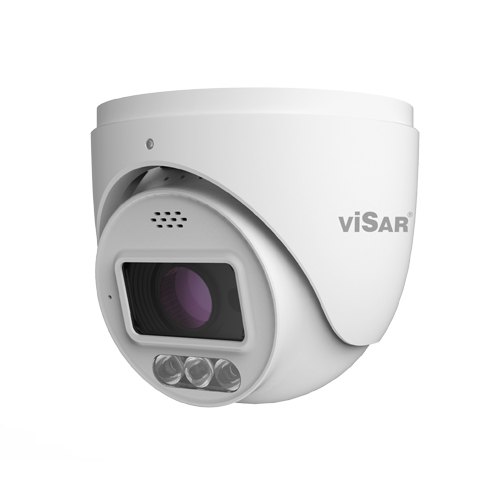 VSC IPT4VD-ALF28, 4 MP turret IP camera, 2.8 mm, Dual Light up to 40 m, light and sound alert
