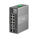 Omada IES210GPP, 10 portu gigabitu industriālais Easy Managed komutators ar 6 PoE+ un 2 PoE++ portiem