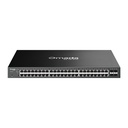 Omada SG2452LP, 48 portu gigabitu Smart komutators ar 32 PoE+ portiem un 4 SFP slotiem