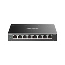 Omada ES208GP, 8 portu gigabitu Easy Managed PoE+ komutators
