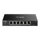 Omada ES206GP, 6 portu gigabitu Easy Managed komutators ar 4 PoE+ portiem