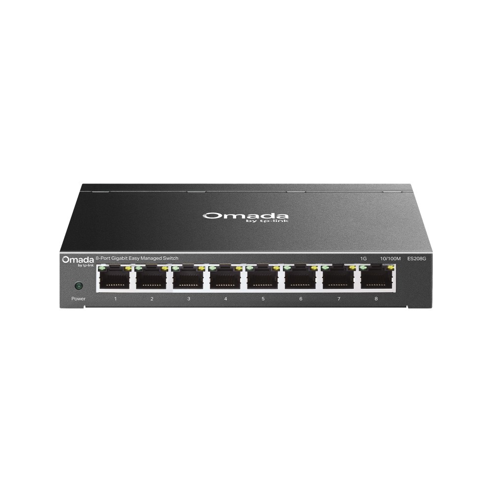 Omada ES208G, 8 portu gigabitu Easy Managed komutators