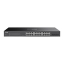 Omada SG2428P, 24 portu gigabitu Smart PoE+ komutators ar 4 SFP slotiem