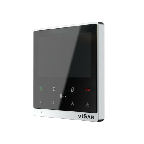VSI ME1104WD, kompakts video domofona iekštelpu monitors, 4,3"